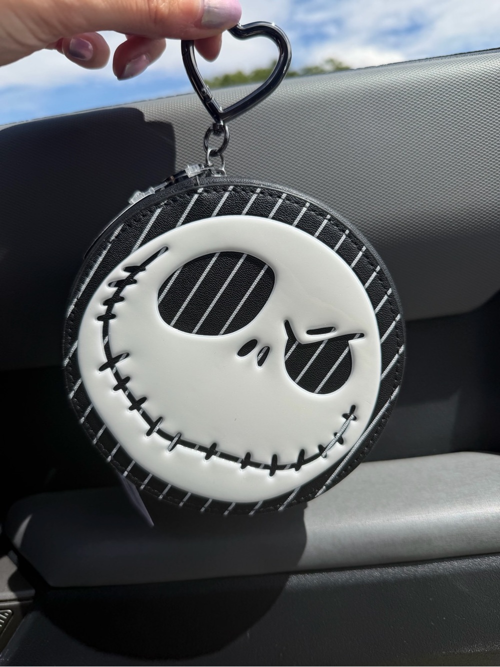 The Nightmare Before Christmas Jack and Sally coin purse